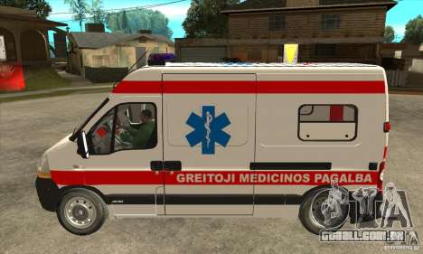 Renault Master Ambulance para GTA San Andreas