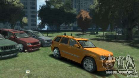 Jeep Grand Cherokee SRT8 para GTA 4