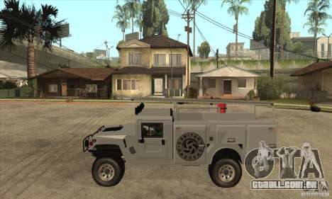 Hummer H1 Utility Truck para GTA San Andreas