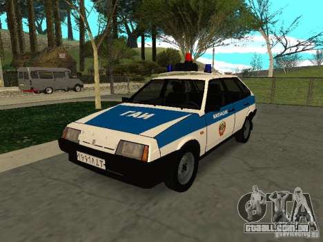 Polícia de 2109 VAZ para GTA San Andreas