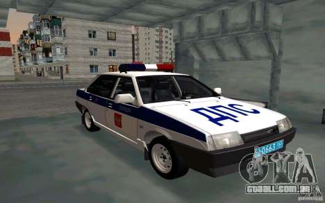 Vaz 21099, polícia para GTA San Andreas