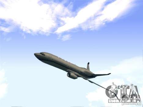 Boeing 737 Iron Man Bussines Jet para GTA San Andreas