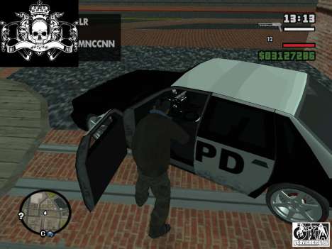 Police car New v 1.0 para GTA San Andreas