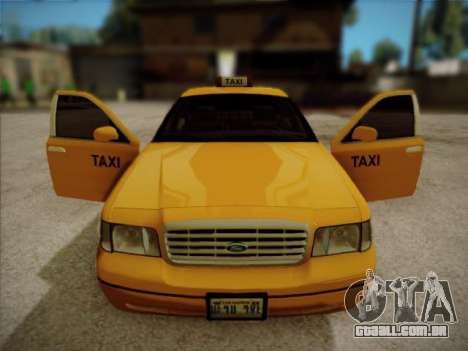 Ford Crown Victoria Taxi 2003 para GTA San Andreas