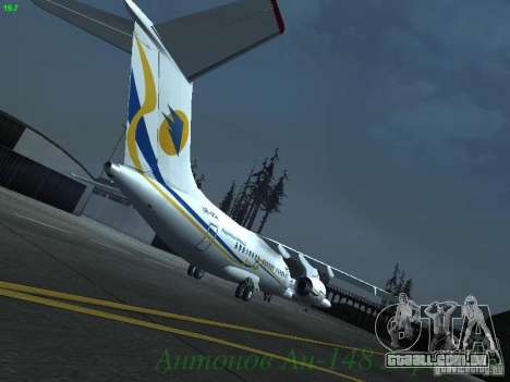 Antonov an-148 Aerosvit Ukrainian Airlines para GTA San Andreas