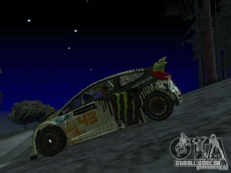 Ford Fiesta Ken Block WRC para GTA San Andreas