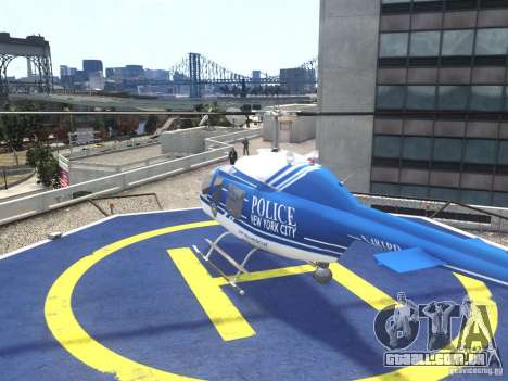 Bell 206 B - NYPD para GTA 4