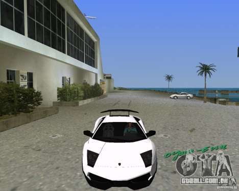 Lamborghini Murcielago LP670-4 SV para GTA Vice City