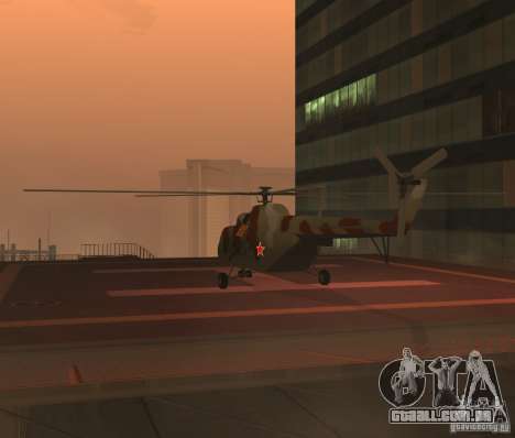 MI-17 militares para GTA San Andreas