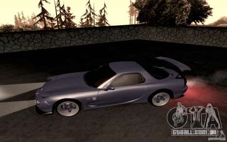 Mazda RX-7 Hellalush para GTA San Andreas