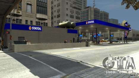 Statoil Petrol Station para GTA 4