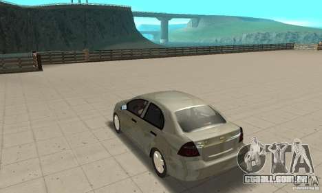 Chevrolet Aveo para GTA San Andreas