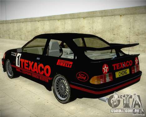 Ford Sierra RS500 Race Edition para GTA San Andreas