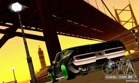 Shelby GT500 Monster Drift para GTA San Andreas