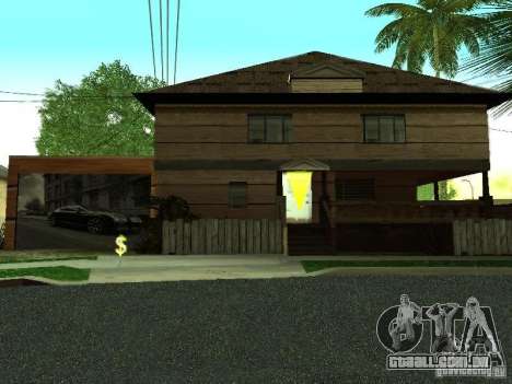 CJ em casa nova para GTA San Andreas
