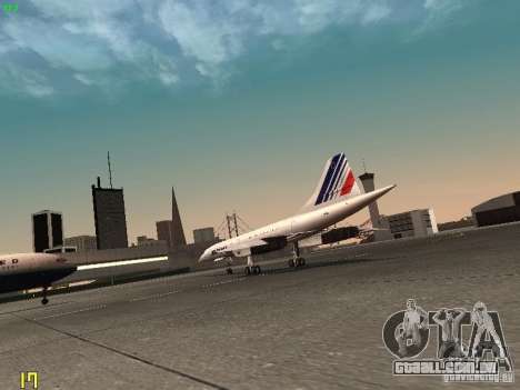 Aerospatiale-BAC Concorde Air France para GTA San Andreas