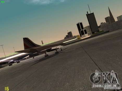 Aerospatiale-BAC Concorde Air France para GTA San Andreas