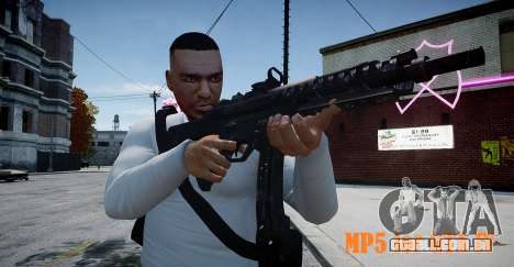 MP5 (CoD: Modern Warfare 3) para GTA 4