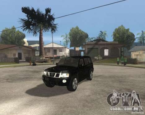 Nissan Patrol 2005 Stock para GTA San Andreas