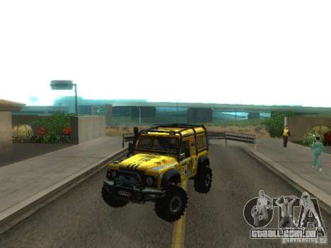 Land Rover Defender Off-Road para GTA San Andreas