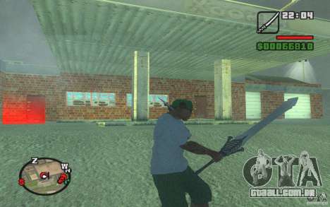 Espada de Dante do DMC 3 para GTA San Andreas