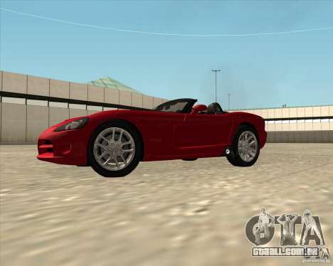 Dodge Viper SRT-10 Roadster para GTA San Andreas