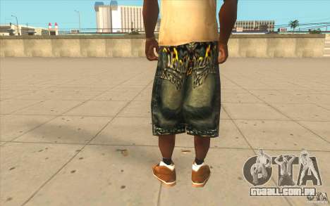 The BIG Makaveli Short Jeans para GTA San Andreas