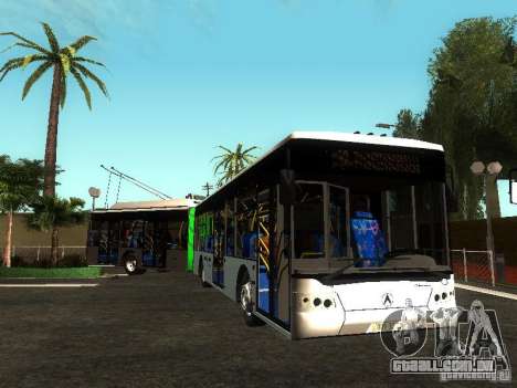 Trólebus LAZ E301 para GTA San Andreas