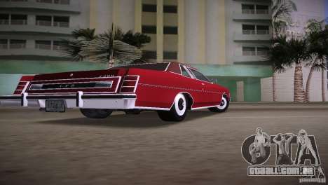 Ford LTD Brougham Coupe para GTA Vice City