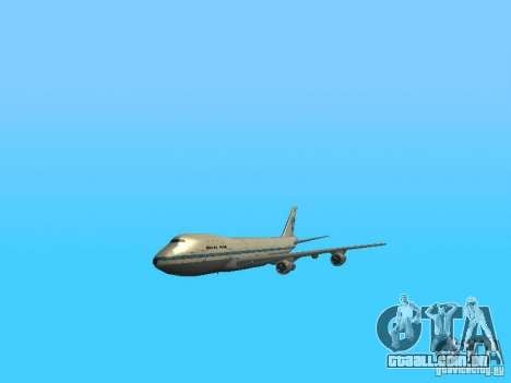 Boeing 747-100 Pan American Airways para GTA San Andreas