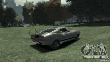 Ford Shelby GT500 Eleanor para GTA 4