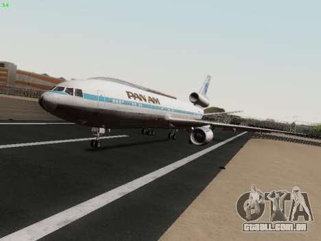 McDonell Douglas DC-10-30 PanAmerican Airways para GTA San Andreas