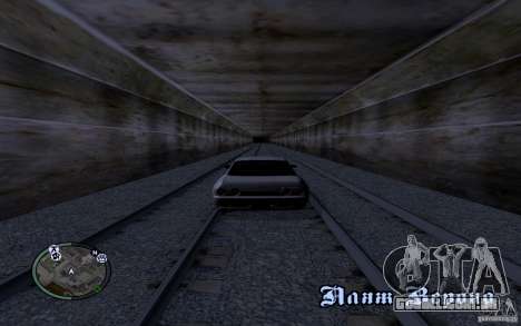 Rails russos para GTA San Andreas