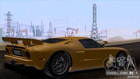 Ford GT Matech GT3 Series para GTA San Andreas