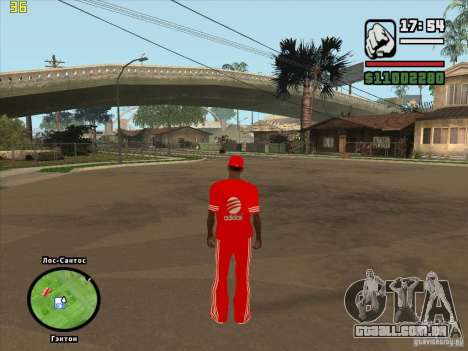 Substituição completa da loja Binco Adidas para GTA San Andreas