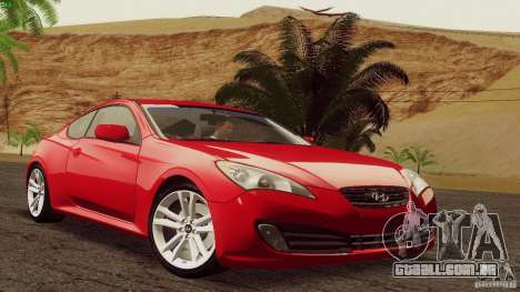 Hyundai Genesis Tunable para GTA San Andreas