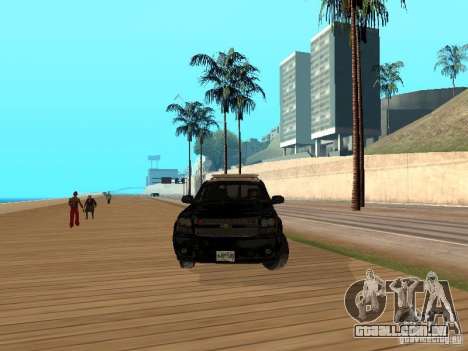 Chevrolet Tahoe Ontario Highway Police para GTA San Andreas