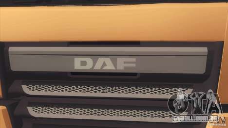 DAF XF Euro 6 para GTA San Andreas