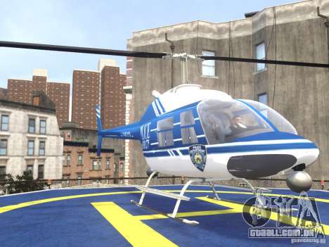 Bell 206 B - NYPD para GTA 4