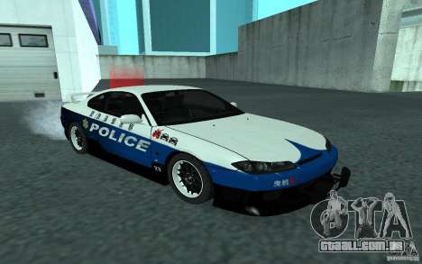 Nissan Silvia S15 Police para GTA San Andreas
