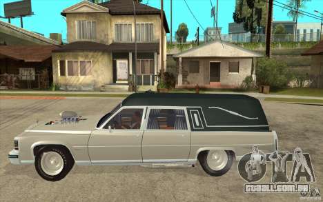 Cadillac Fleetwood 1985 Hearse Tuned para GTA San Andreas