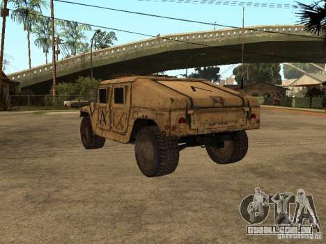 War Hummer H1 para GTA San Andreas