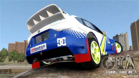 Subaru Impreza WRX STI Rallycross BFGoodric para GTA 4