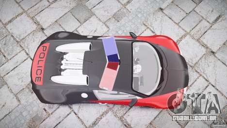 Bugatti Veyron 16.4 Police [EPM/ELS] para GTA 4