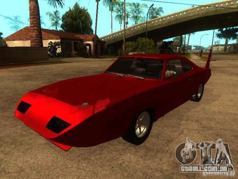 Dodge Charger Daytona Fast &amp; Furious 6 para GTA San Andreas
