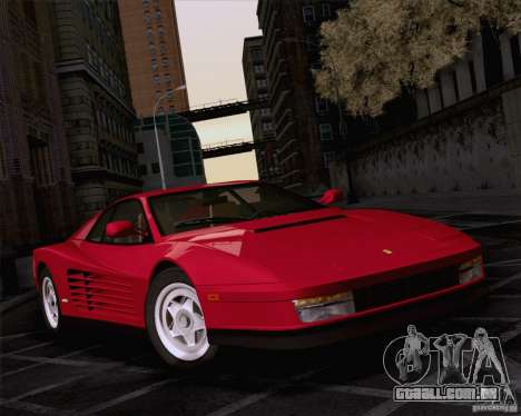 Ferrari Testarossa 1986 para GTA San Andreas