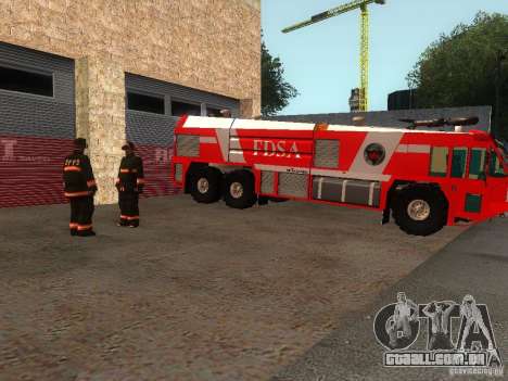 Estação de fogo realista em SF v 2.0 para GTA San Andreas