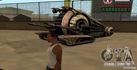 Alliance Tank Droid para GTA San Andreas