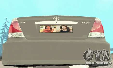 Toyota Camry para GTA San Andreas