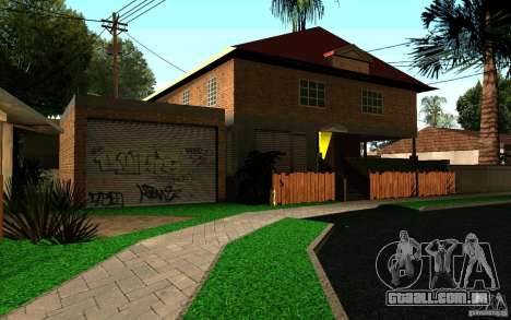 Nova casa na Grove Street CJ para GTA San Andreas